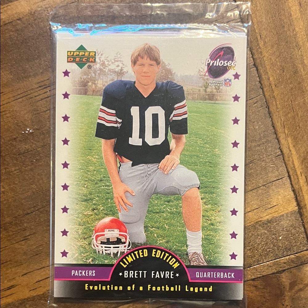 Brett Favre Packers Football Card